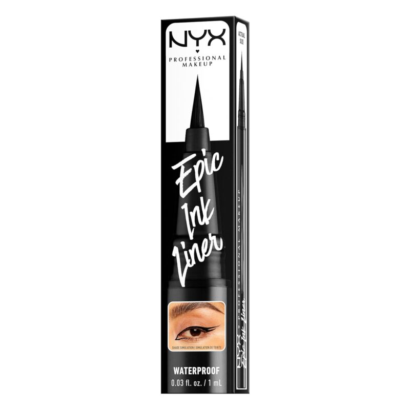 NYX Epic Ink Liner – Waterproof Black Liquid Eyeliner | Vegan | Vabrol - Image 10