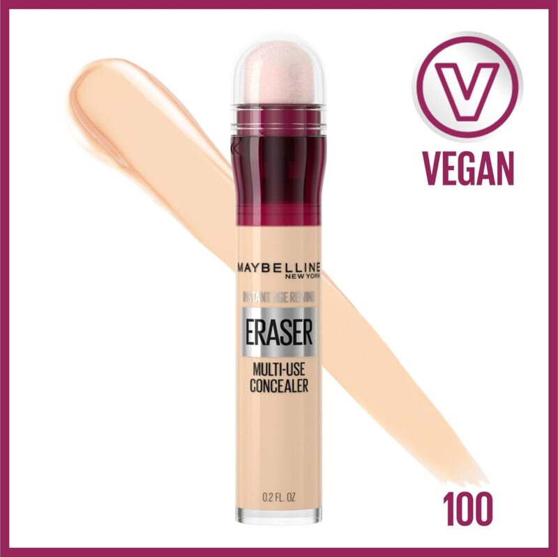 Maybelline Instant Age Rewind Concealer – Dark Circles Treatment, Shade 100 | Vabrol - Image 2
