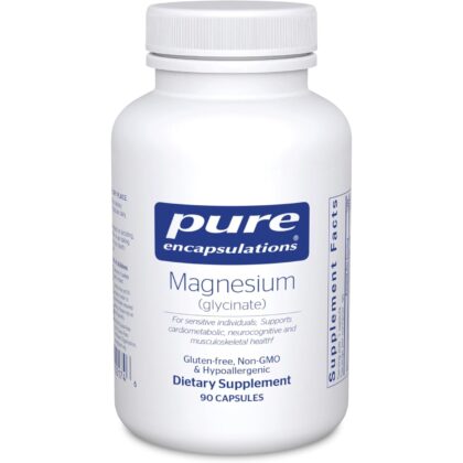 Pure Encapsulations Magnesium (Glycinate) - Supplement | USA