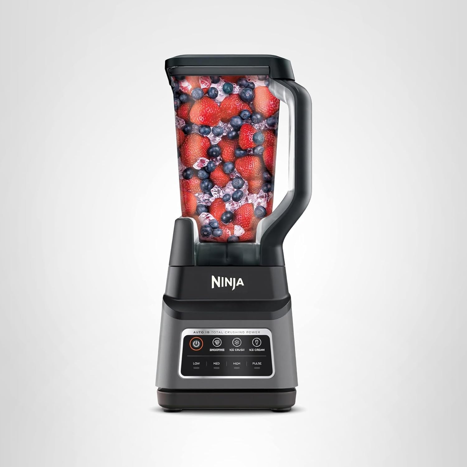Ninja BN701 Professional Plus Blender, 1400 Peak Watts, 3 Functions for Smoothies, Frozen Drinks & Ice Cream with Auto IQ, 72-oz.* Total Crushing Pitcher & Lid, Dark Grey